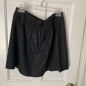 J. Crew Black Wool Skirt